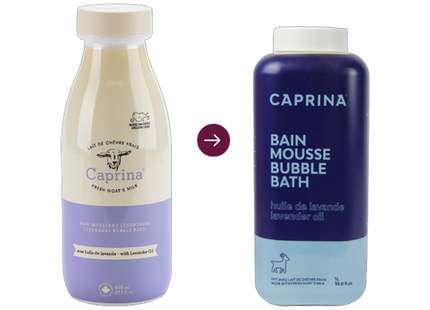 Caprina - Bubble Bath, Lavender Oil | 1 L