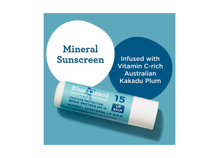 Blue Lizard - Sunscreen SPF 15 Lip Balm | 3.8 g