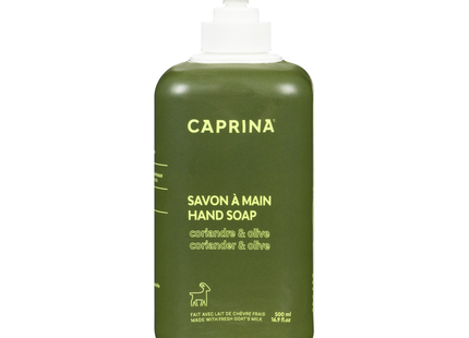 Caprina - Hand Soap, Coriandre & Olive | 500 mL