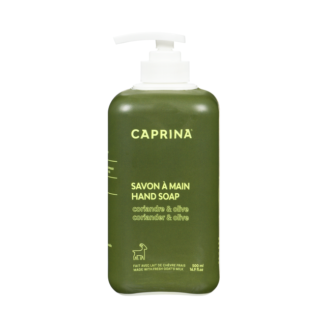 Caprina - Hand Soap, Coriandre & Olive | 500 mL