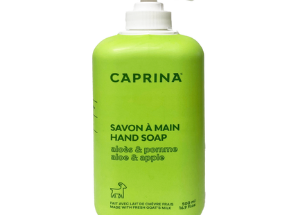 Caprina - Hand Soap, Aloe & Apple | 500 mL