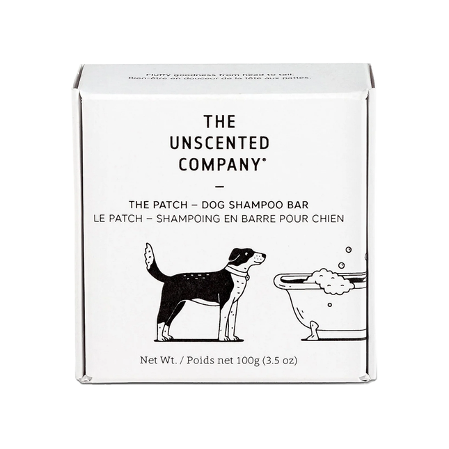 The Unscented Co. - The Patch, Dog Shampoo Bar | 100 g