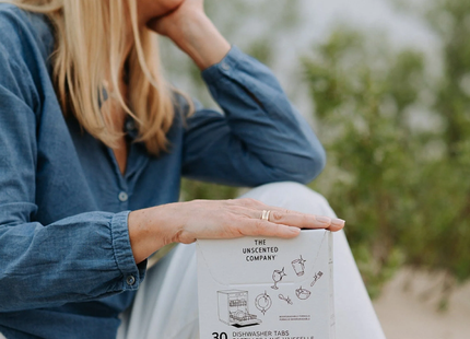 The Unscented Co. - Ecodesigned Dish Tabs Unscented | 30 Tabs