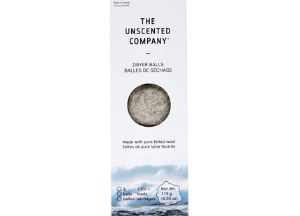 The Unscented Co. - Dryer Balls | 3 Count