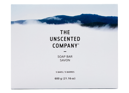 The Unscented Co. - Soap Bar - Vegetable Glycerin | 5 Count
