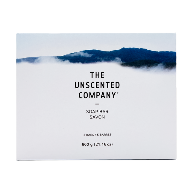 The Unscented Co. - Soap Bar - Vegetable Glycerin | 5 Count