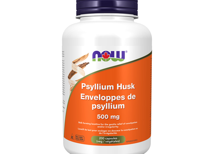 NOW - Psyllium Husk 500 mg | 200 Capsules