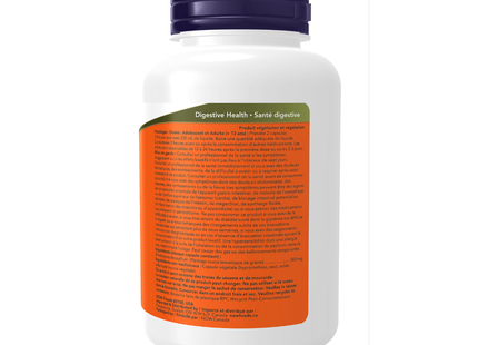 NOW - Coque de psyllium 500 mg | 200 Gélules