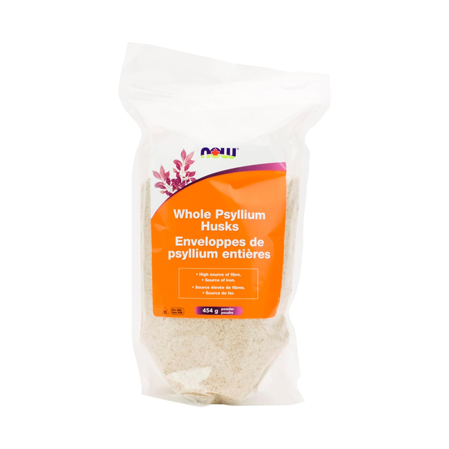 NOW - Poudre d'enveloppes de psyllium entières | 454g