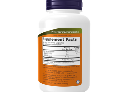 NOW - Apple Pectin 700 mg | 120 Capsules