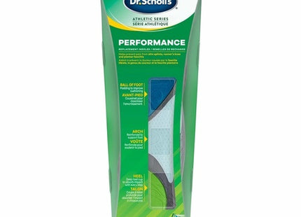 Dr. Scholl's - Semelles de remplacement performantes | Hommes 10,5 - 13