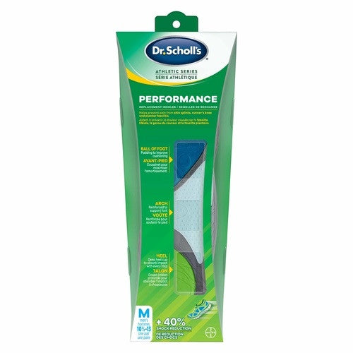 Dr. Scholl's - Semelles de remplacement performantes | Hommes 10,5 - 13