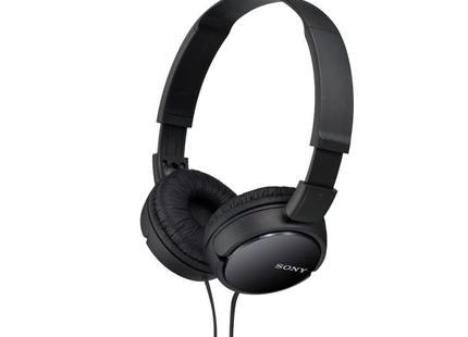 Sony - MDR-ZX110 Stereo Headphone, Black