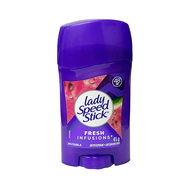 Lady Speed Stick - Anti-transpirant Infusion Fraîche, Melon Fruité | 45 g