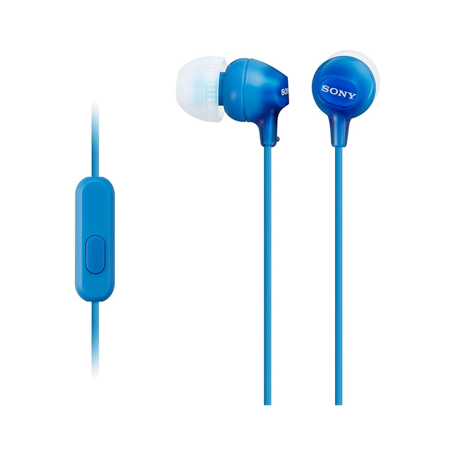 Sony - Comfortable Fit Stereo Headphones, Blue