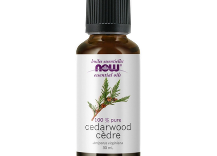 NOW - 100% Pure Cedarwood Oil - Juniperus Virginiana | 30 mL