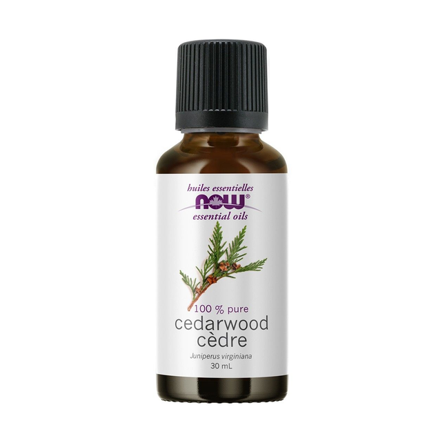 NOW - 100% Pure Cedarwood Oil - Juniperus Virginiana | 30 mL