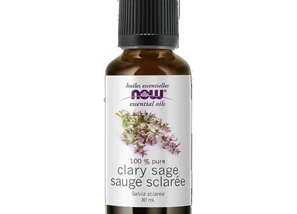 NOW - Essential Oils 100% Clary Sage (Salvia Sclarea) | 30 ml