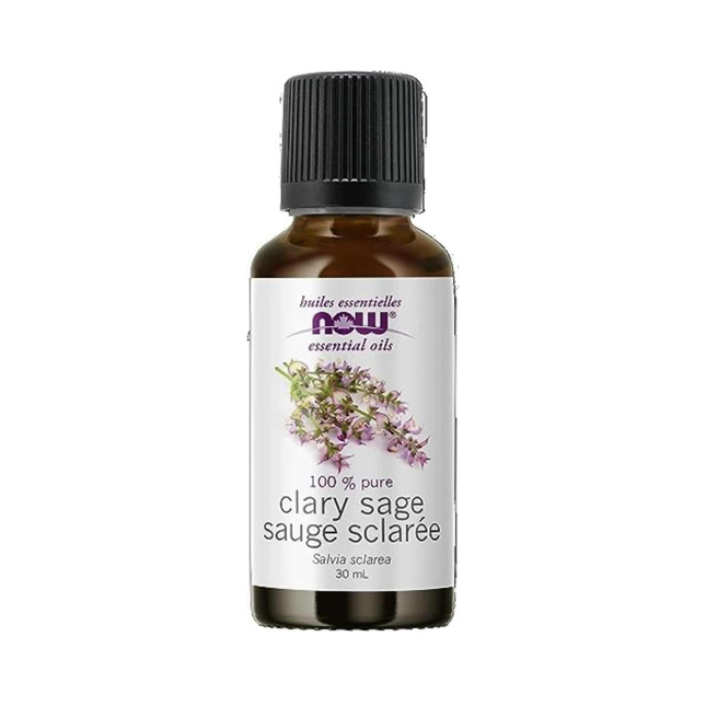 NOW - Essential Oils 100% Clary Sage (Salvia Sclarea) | 30 ml