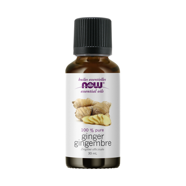 NOW - 100% Ginger Essential Oil - Zingiber Officinale | 30 mL