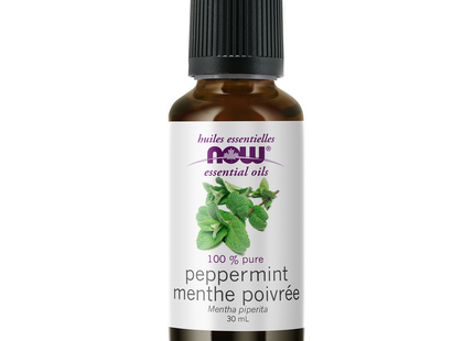 NOW huile essentielle de menthe poivrée | 30 ml