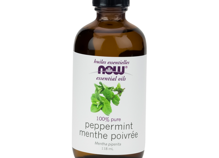 NOW - 100% Pure Peppermint Oil - Mentha piperita | 118 mL