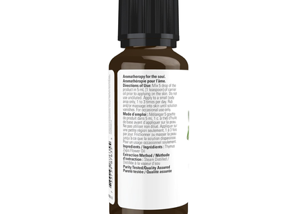 NOW - White Thyme Essential Oil | 30 mL
