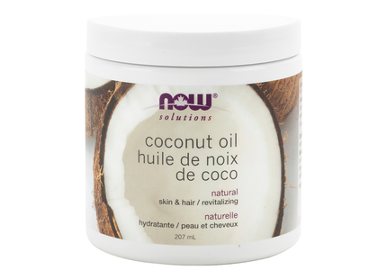 NOW - Huile de noix de coco naturelle | 207 ml