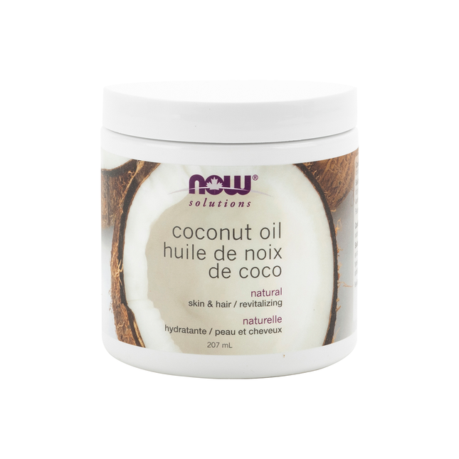 NOW - Huile de noix de coco naturelle | 207 ml