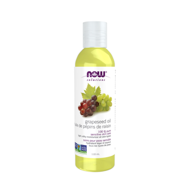 NOW huile de pépins de raisin | 118 ml