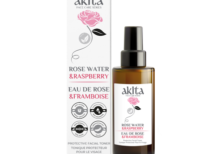 Akita - All Natural Rose Water With Raspberry | 100 mL