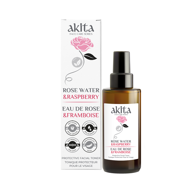 Akita - All Natural Rose Water With Raspberry | 100 mL