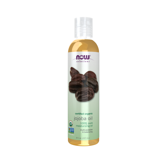 NOW - Pure Organic Jojoba Oil Expeller Pressed | 237 mL