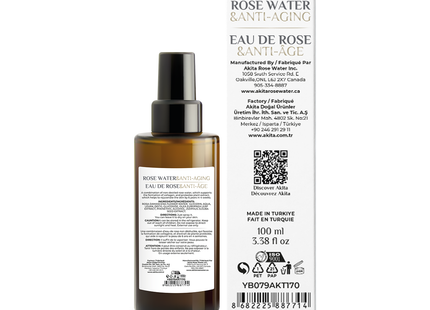 Akita - Rose Water & Anti-aging | 100 mL