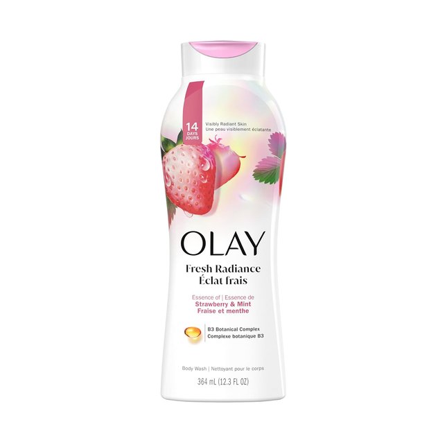 Olay - Fresh Outlast B3 Body Wash, White Strawberry & Mint | 364 mL
