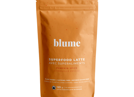 Blume - Superfood Latte, Pumpkin Spice Blend | 125 g – White Cross E-Store