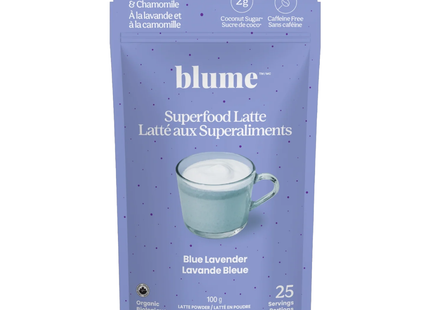 Blume - Superfood Latte, Blue Lavender | 100 g