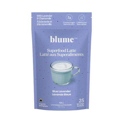 Blume - Latte Superfood, Lavande Bleue | 100 g