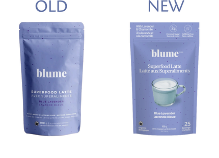 Blume - Superfood Latte, Blue Lavender | 100 g