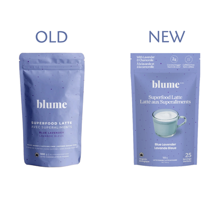 Blume - Latte Superfood, Lavande Bleue | 100 g