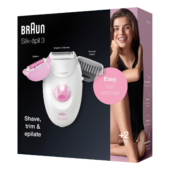 Braun - Silk-épil 3 - Epilator for Women