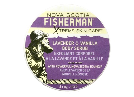 Nova Scotia Fisherman - Lavender & Vanilla Body Scrub | 153 g