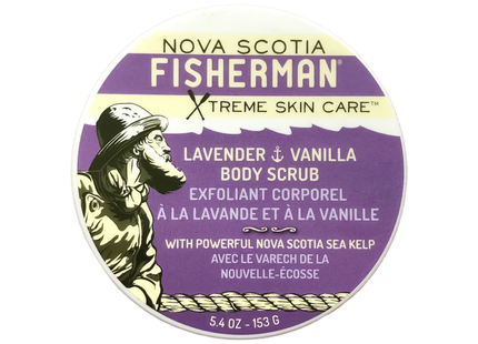 Nova Scotia Fisherman - Lavender & Vanilla Body Scrub | 153 g