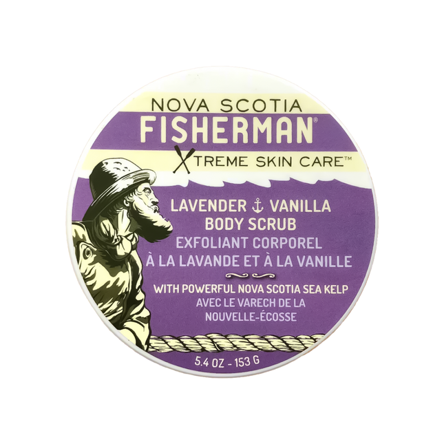 Nova Scotia Fisherman - Lavender & Vanilla Body Scrub | 153 g