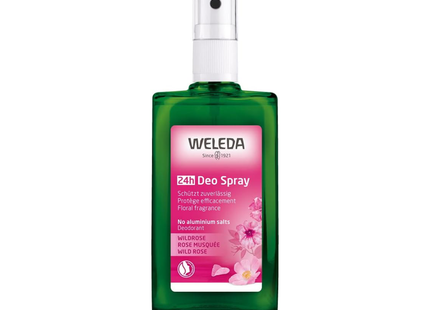 Weleda - Déodorant Spray à la Rose Musquée | 100 ml