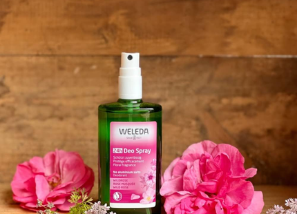 Weleda - Déodorant Spray à la Rose Musquée | 100 ml