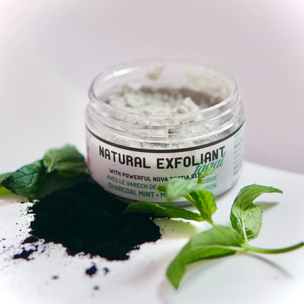 Pêcheur de Nouvelle-Écosse - Gommage visage Salt-N-Sea, Charbon Menthe | 153 g