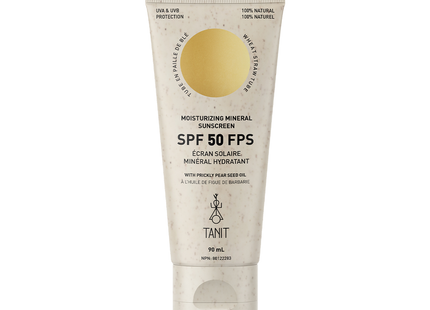 Tanit - Crème solaire FPS 50, noix de coco et vanille | 90 ml
