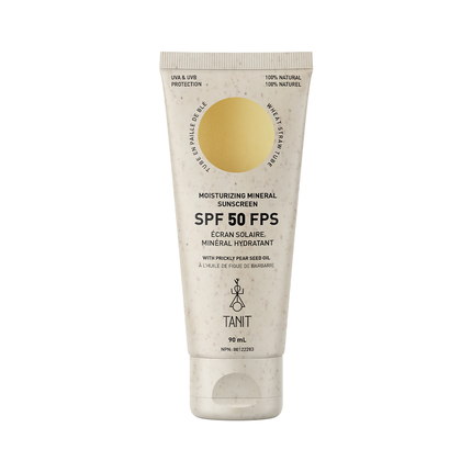 Tanit - Crème solaire FPS 50, Noix de coco et vanille | 90 ml