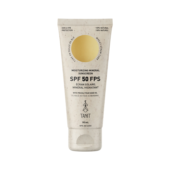 Tanit - Crème solaire FPS 50, noix de coco et vanille | 90 ml